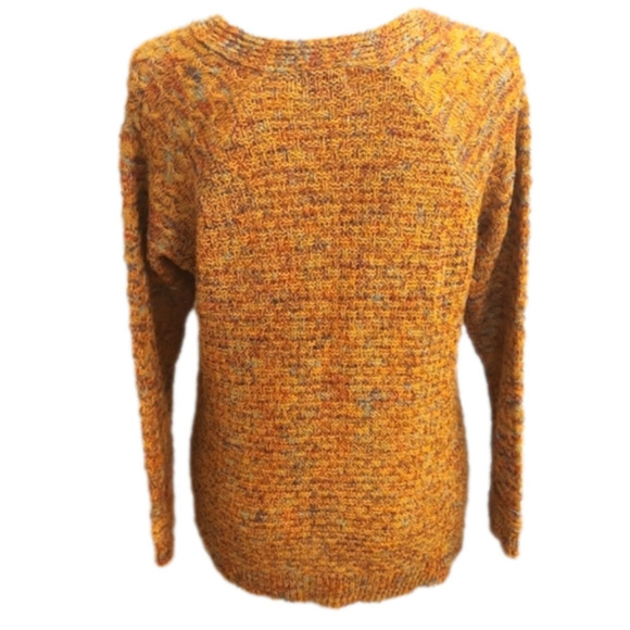 WOMENS Time and Tru multicolor v neck ribbed sweater size Small (4-6). - Picture 5 of 16